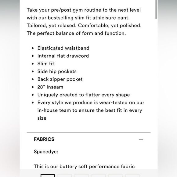 Beyond Yoga Spacedye Take It Easy Pant Medium - Picture 4 of 10